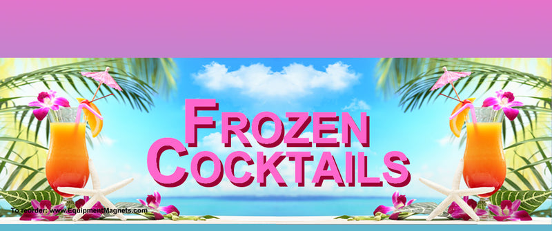 104 Frozen Cocktails Light Box
