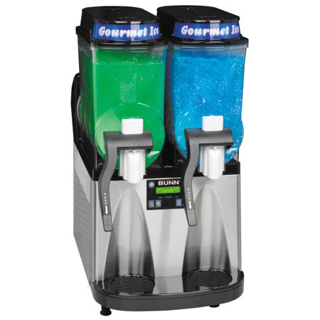 Ultra-2 HP BLK/SST Liquid Autofill Ultra™ LAFI Frozen Beverage System W/2 Hoppers 34000.0099
