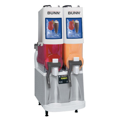 Ultra-2 WHT/SST PAF Powdered Autofill Ultra™ PAF Frozen Beverage System W/2 Hoppers 34000.0500